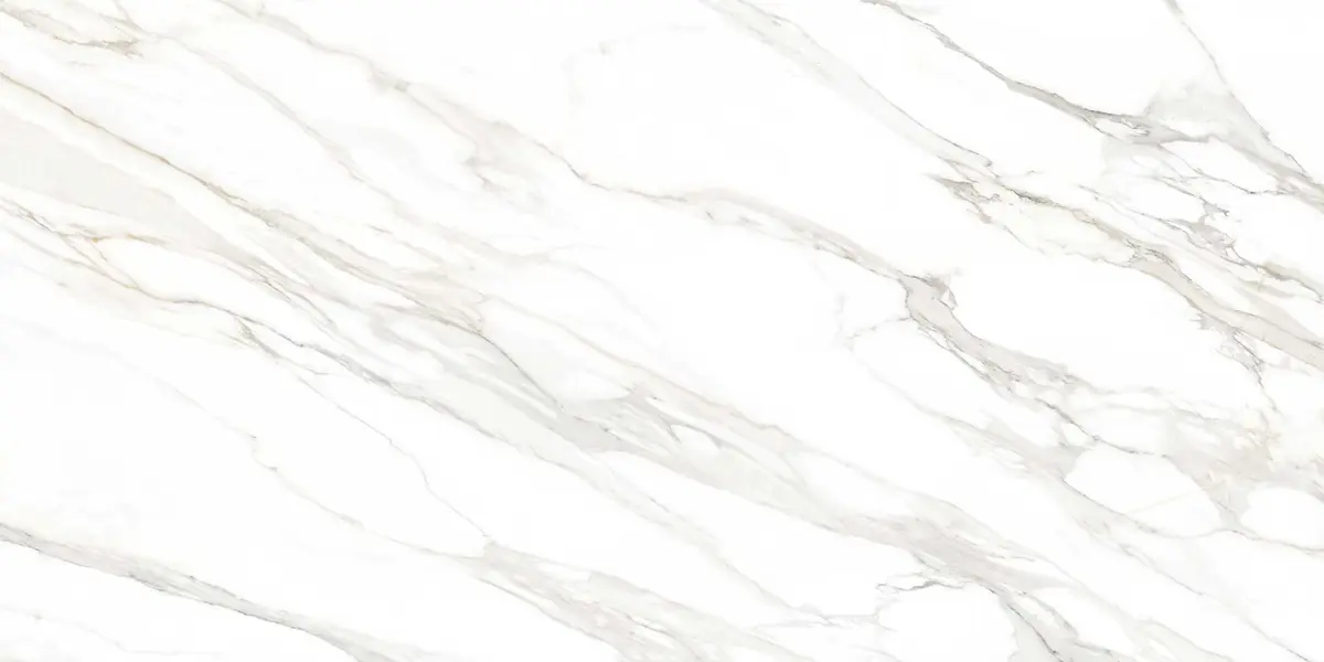 Maxton 12 mm Calacatta Oro Bookmatch yüzey deseni
